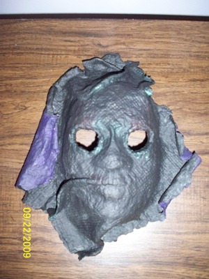 photo of mask with glasses