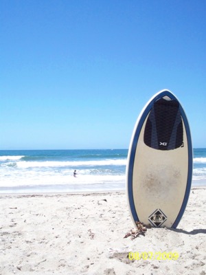 photo of skimboard
