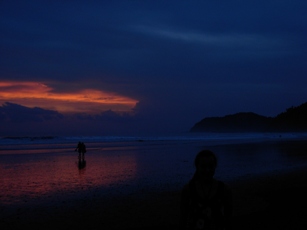 photograph of sunset jaco beach, costa rica