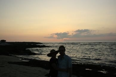 photograph of sunset kahaka kai, hawaii