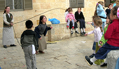 jumping rope in Israel